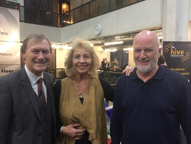 Jazz charity holds Christmas party